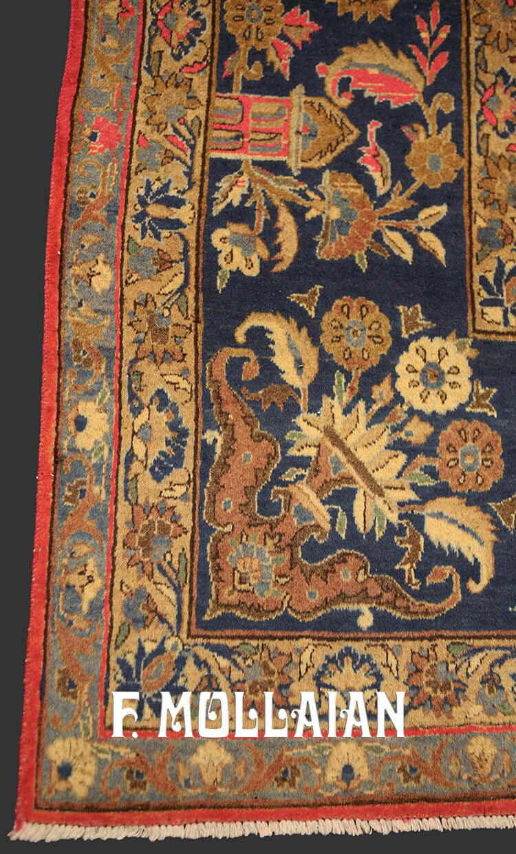 Tapete Persa Antigo Kashan Kurk n°:71494298